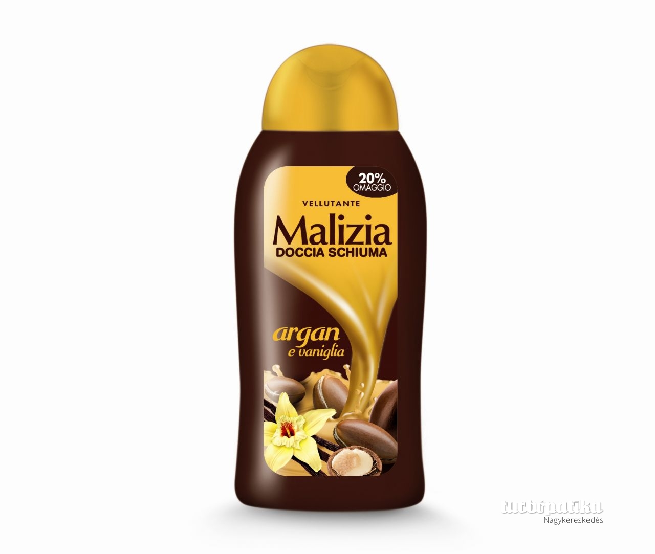 Malizia tusfürdő argánolaj&vanilia 300 ml