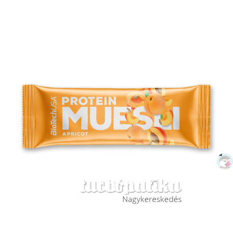 Protein muesli 30 g barack BiotechUsa (Hozzáadott cukor nélkül, tartósítószer mentes) Protein muesli 30 g barack BiotechUsa (Hozzáadott cukor nélkül, tartósítószer mentes)