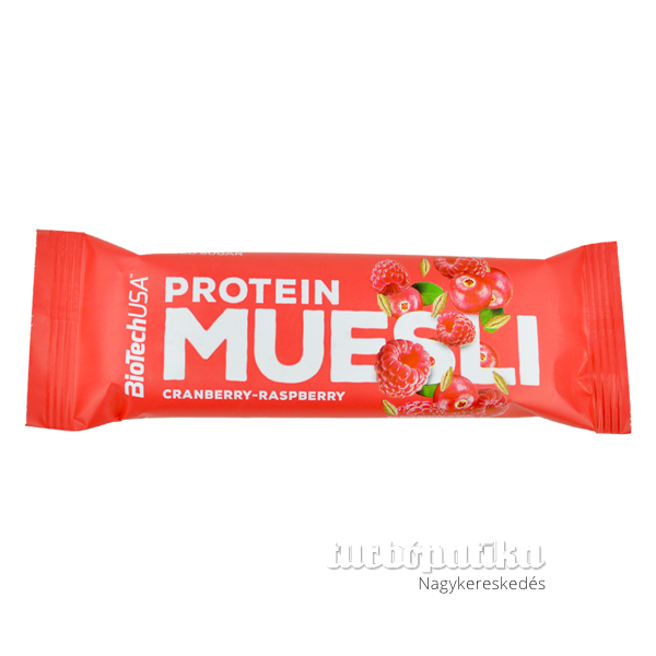 Protein muesli 30 g áfonya-málna BiotechUsa (Hozzáadott cukor nélkül, tartósítószer mentes) Protein muesli 30 g áfonya-málna BiotechUsa (Hozzáadott cukor nélkül, tartósítószer mentes)