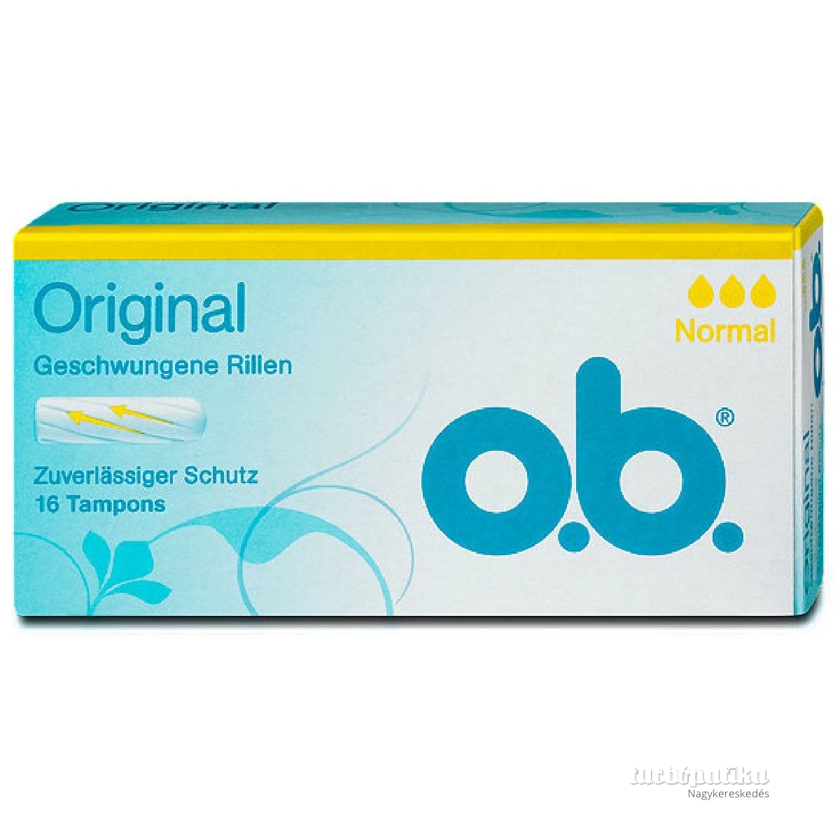 OB tampon egészségügyi 16 db Original normal