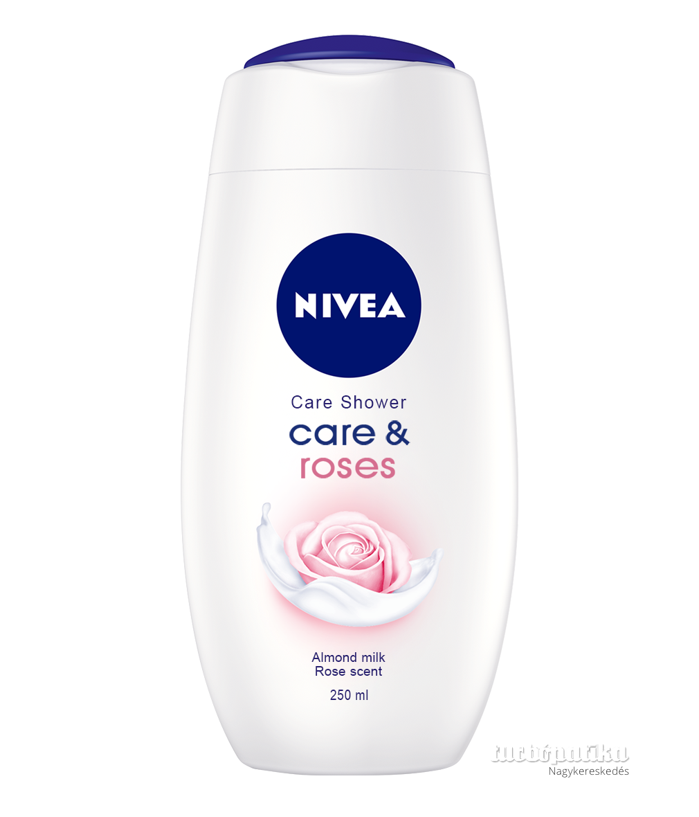 Nivea tusfürdő 250 ml Care and Rose Nivea tusfürdő 250 ml Care and Rose