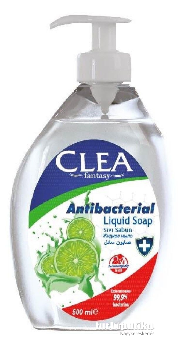 Clea Fantasy folyékony szappan 500 ml pumpás Lime 