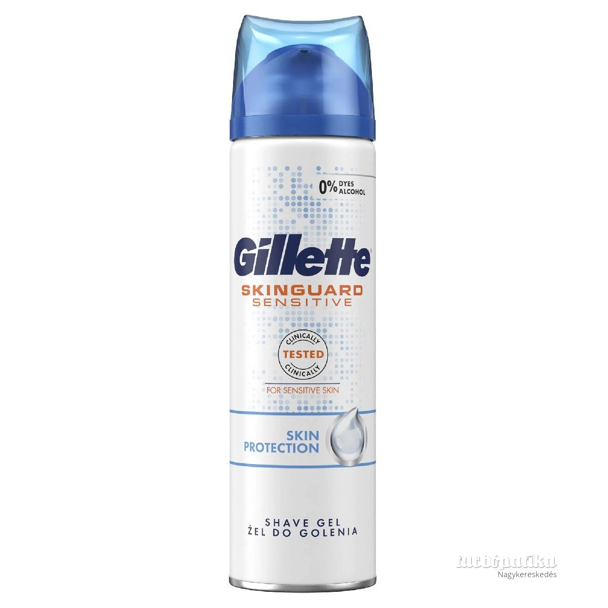 Gillette borotvagél 200ml Sensitive skin
