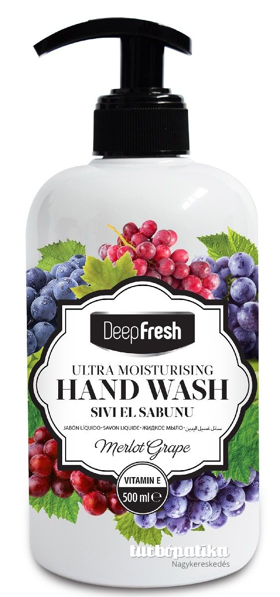  Deep Fresh folyékony szappan 500 ml Garden Series-Merlot Grape