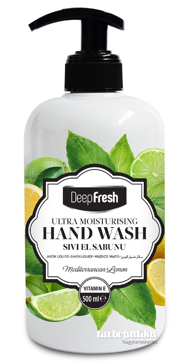 Deep Fresh folyékony szappan 500 ml Garden Series-Mediterranean Lemon