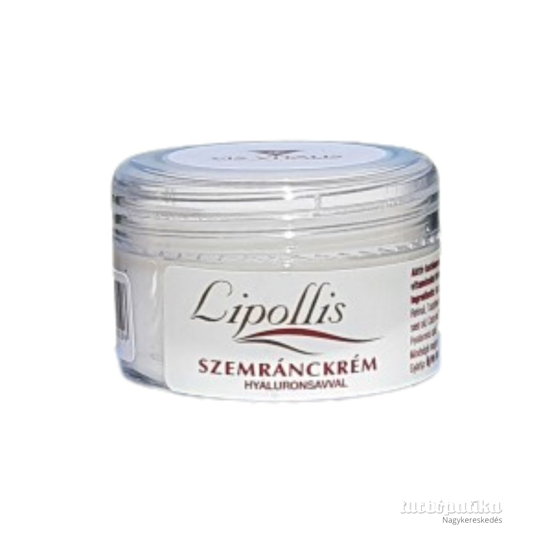 Lipollis Szemránc krém 15 ml (parabén, kőolaj származék és parfüm mentes, illóolaj hozzáadásával)