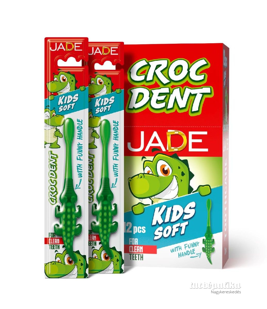  Jade fogkefe gyerek 1x Croc Dent KIDS SOFT