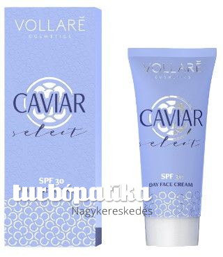 Vollaré caviar kaviáros bőrfiatalító anti-aging nappali arckrém spf30 védőfaktorral 50 ml 