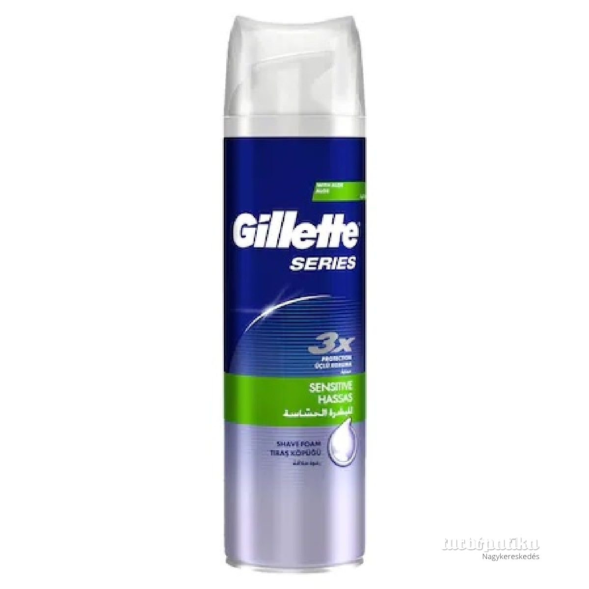 Gillette Series borotvahab 250 ml Sensitive Skin Aloe