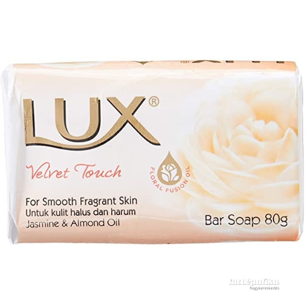  Lux szappan 80g Velvet Touch White