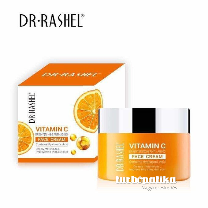 Dr. Rashel C-vitaminos arckrém, hialuronsavval és niacinamiddal 50g DRL-1432 