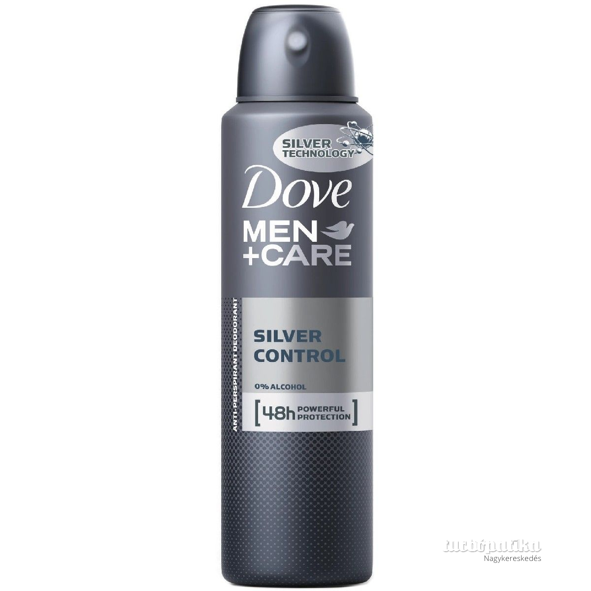 Dove dezodor 150 ml Silver Control - férfi