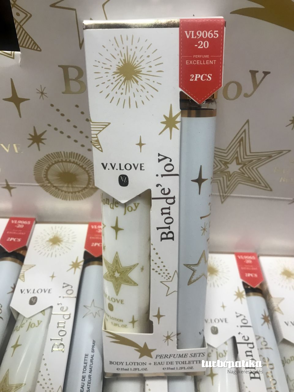 V.V Love parfüm+testápoló Női szett 2x35 ml Blonde Joy (VL9065-20) 