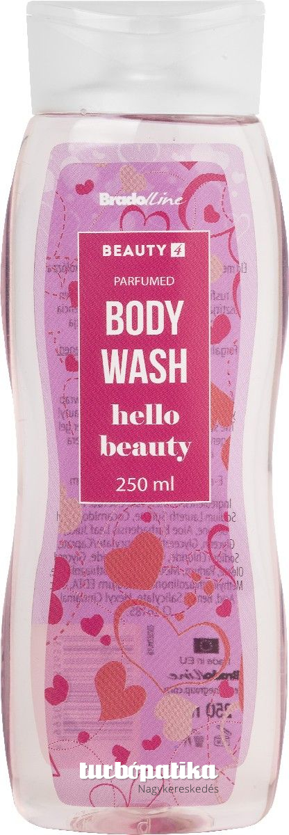 Beauty4 tusfürdő 250 ml body wash Hello Beauty 