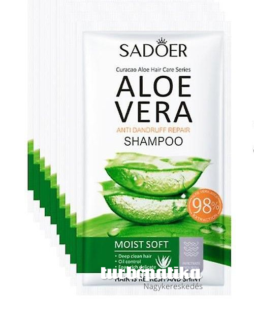 Sadoer korpásodás elleni sampon 8 ml Alo vera ( utazó tasakban)