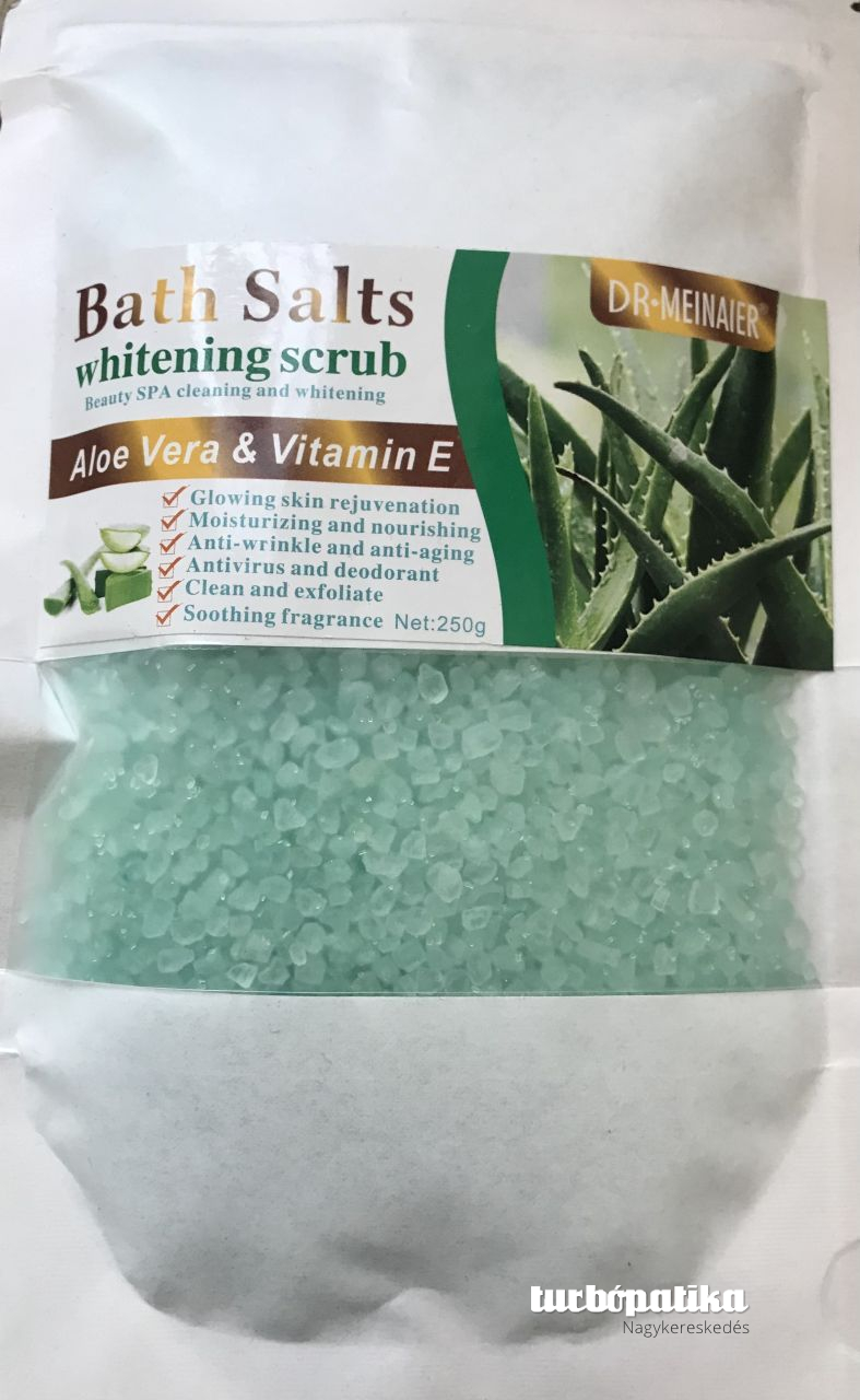 DR Meinaier fürdősó Aloe vera & E-vitamin 250g