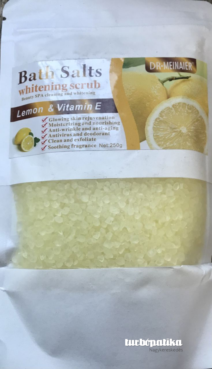 DR Meinaier fürdősó Lemon & E-vitamin 250g