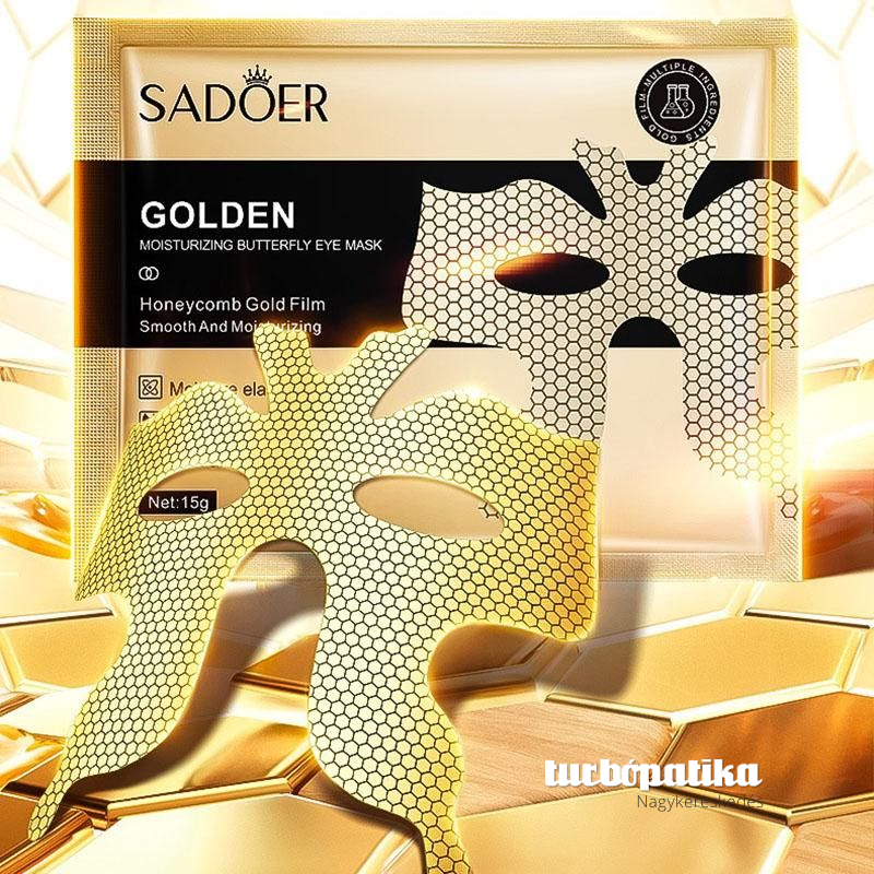 Sadoer golden arany méhsejt hidratáló, bőrfiatalító szemmaszk 15 g