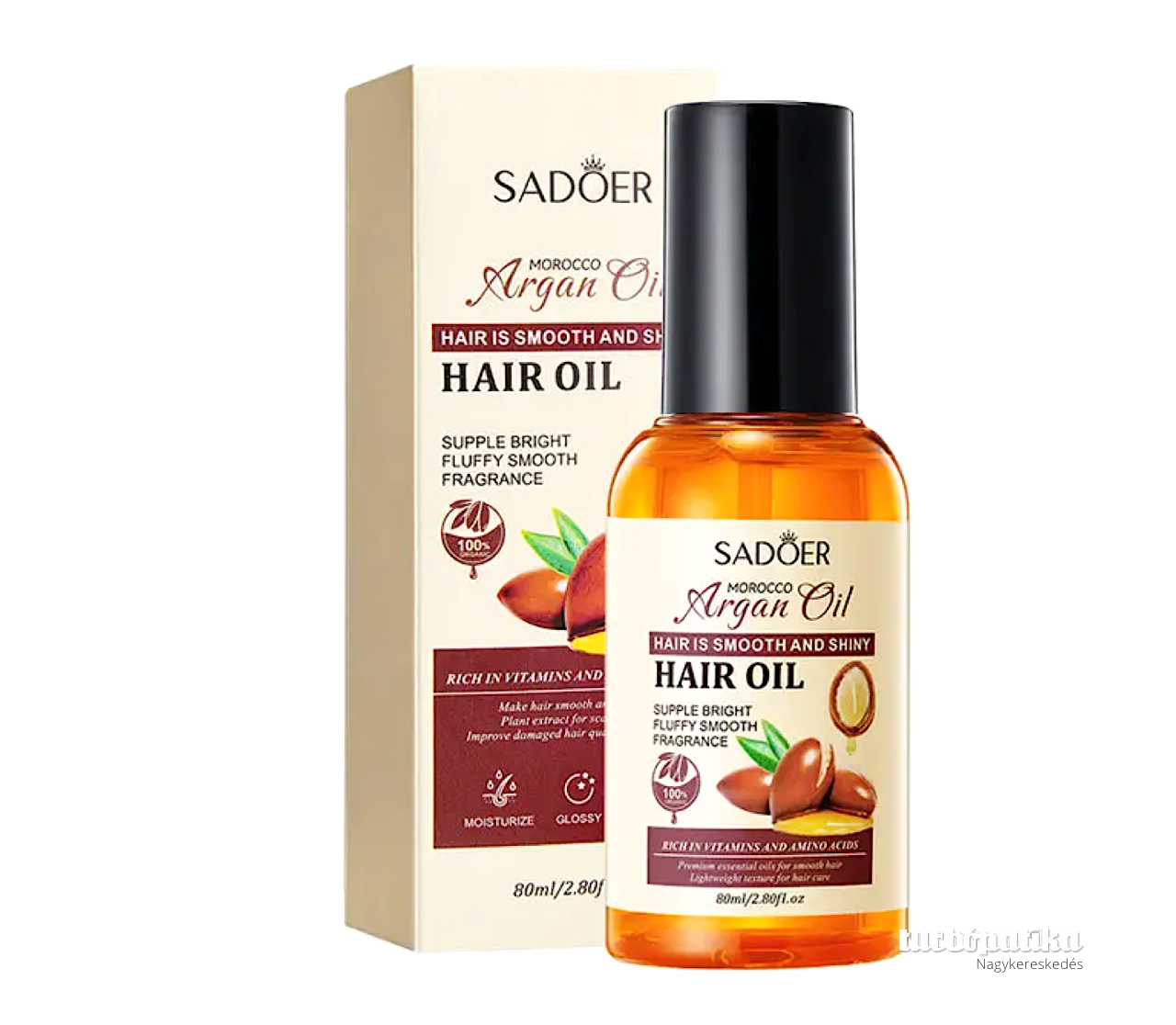 Sadoer Marocco Argan oil hajolaj korpásodás ellen 80 ml