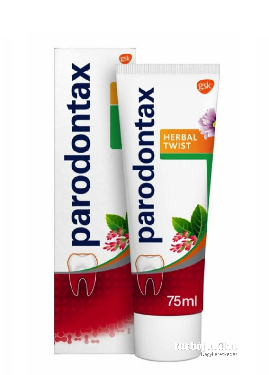 Paradontax fogkrém 75 ml Herbal Twist