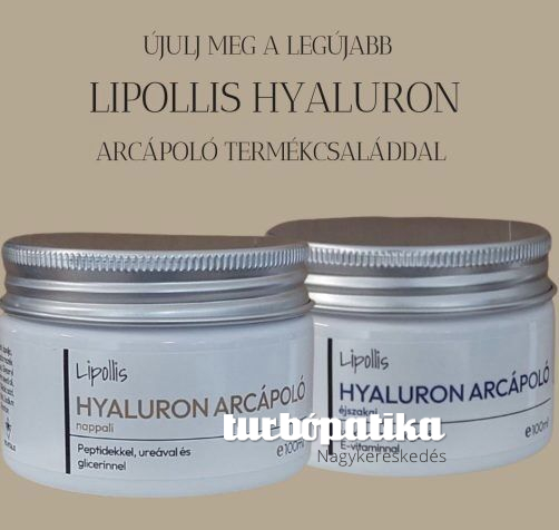 Lipollis HYALURON Arcápoló Duó csomag (Nappali és Éjszakai krém)