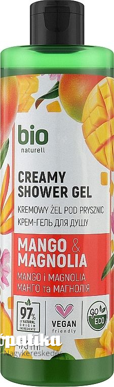 Bio Naturell Mangó & magnólia krémtusfürdő 473 ml