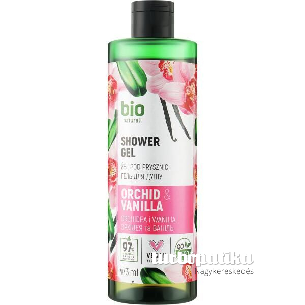 Bio Naturell Orchidea & vanillia krémtusfürdő 473 ml