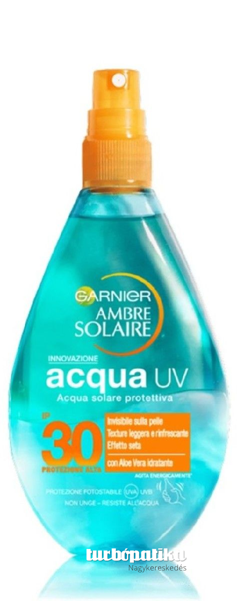 Garnier napvédő vízpermet 150 ml IP30 Aloe Vera-val Ambre Solaire UV