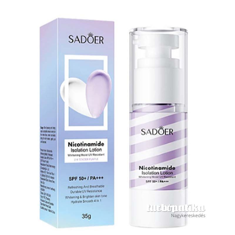 Sadoer Nicotinamide Isolation Lotion Tender Purple arckrém 35g 