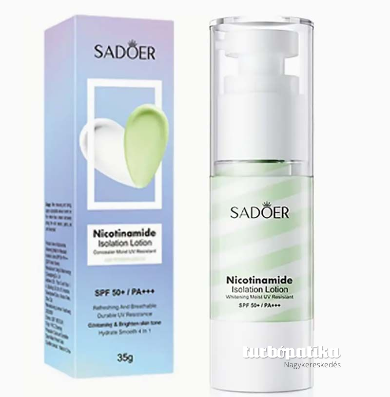 Sadoer Nicotinamide Isolation Lotion Tender Green arckrém 35g 