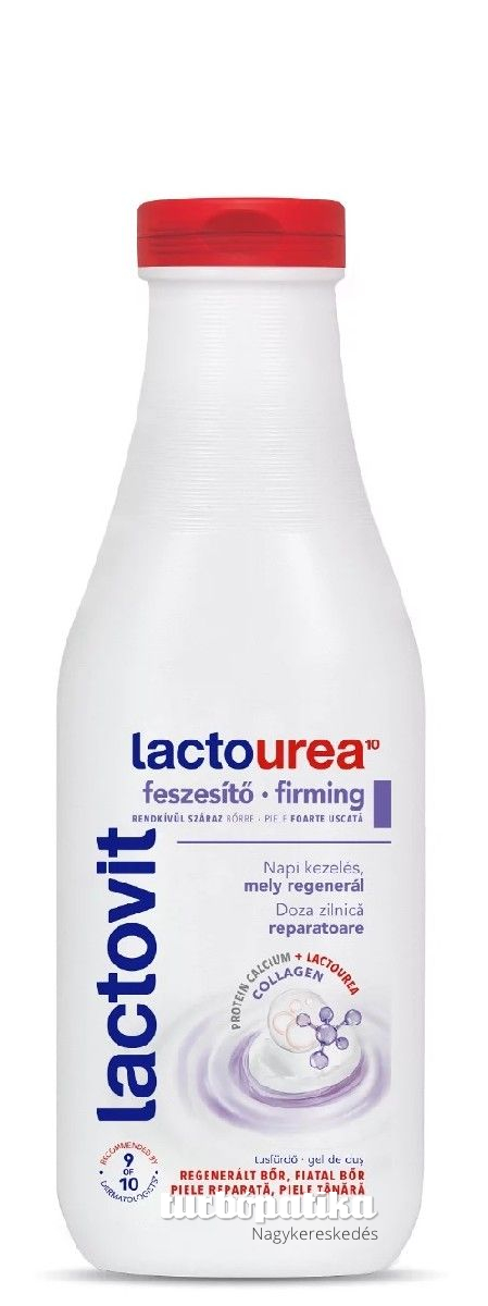 Lactovit tusfürdő 600 ml Lactourea feszesítő