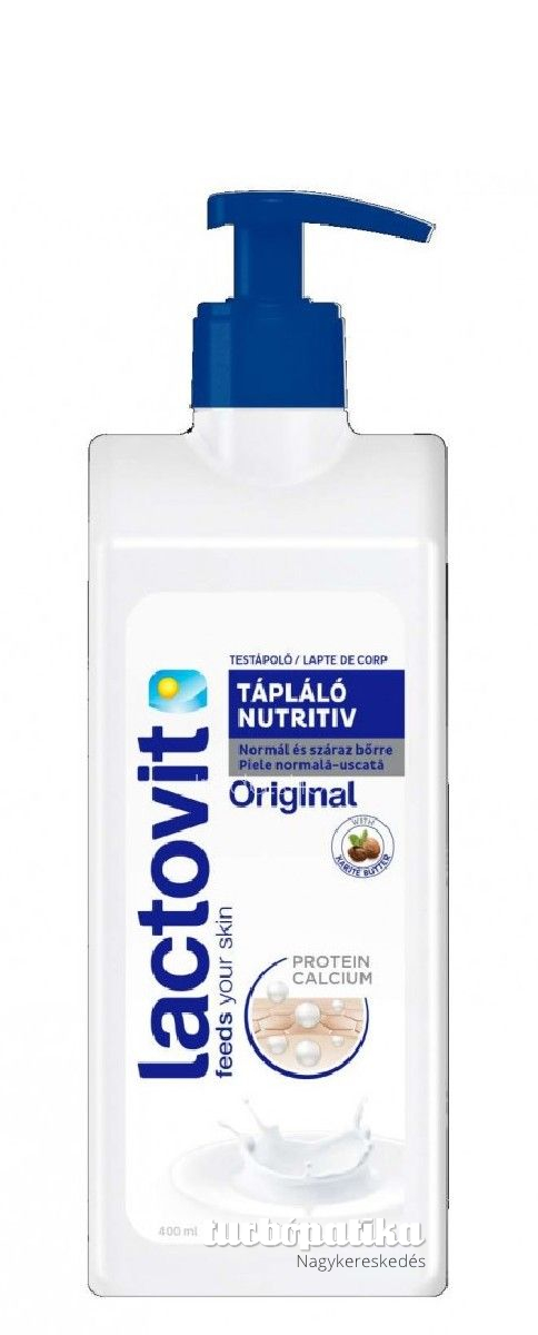 Lactovit testápoló 400 ml Original hidratáló