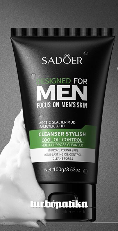 Sadoer MEN hűsítő arctisztító 100 ml