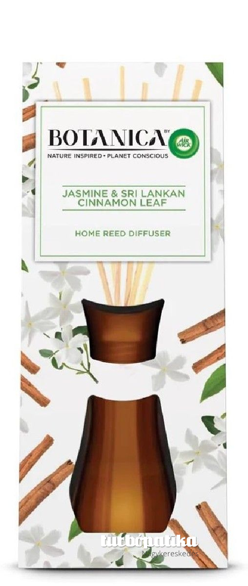  Air Wick Botanica pálcikás légfrissítő 42ml Jasmine and Sri Lankan Cinnamon Leaf