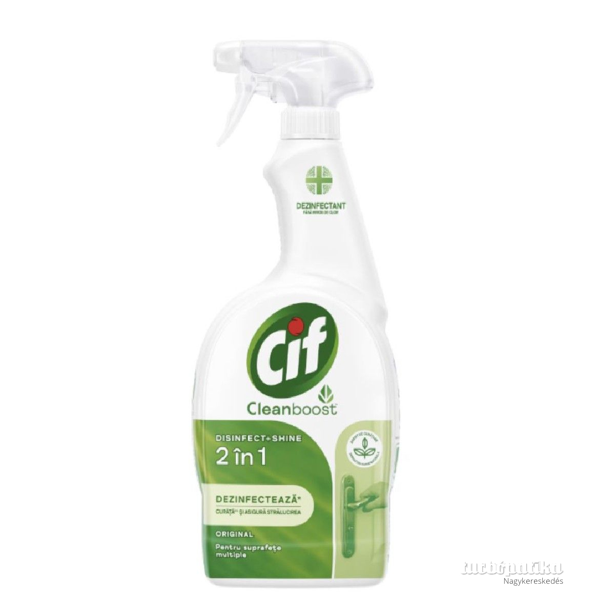 Cif fertőtlenítő 750 ml szórófejes baktérium és vírus eltávolításra Disinfect&Shine univerzális