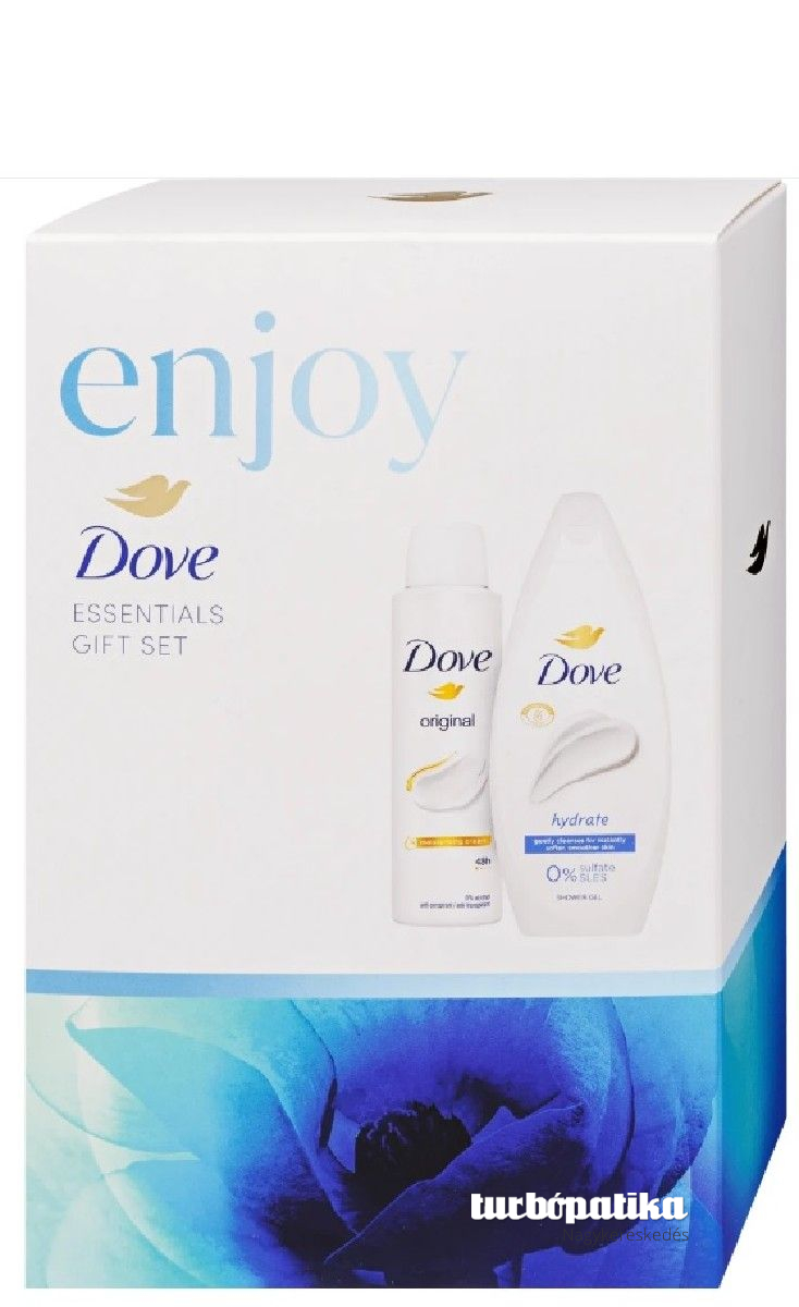 Dove ajándékcsomag Enjoy ( krémtusfürdő 250ml + dezodor 150ml )