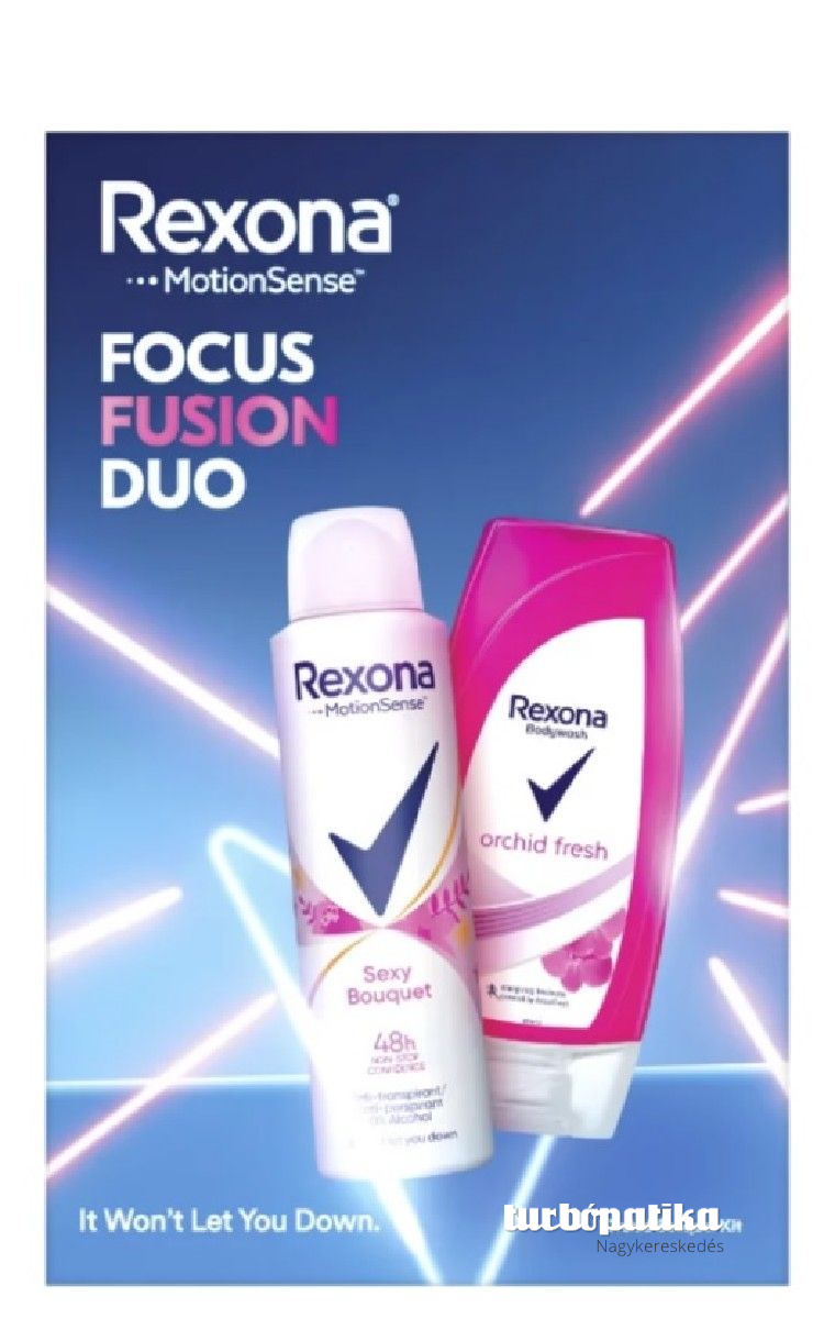 Rexona ajándékcsomag Sexy Bouquet ( tusfürdő 250ml + dezodor 150ml )