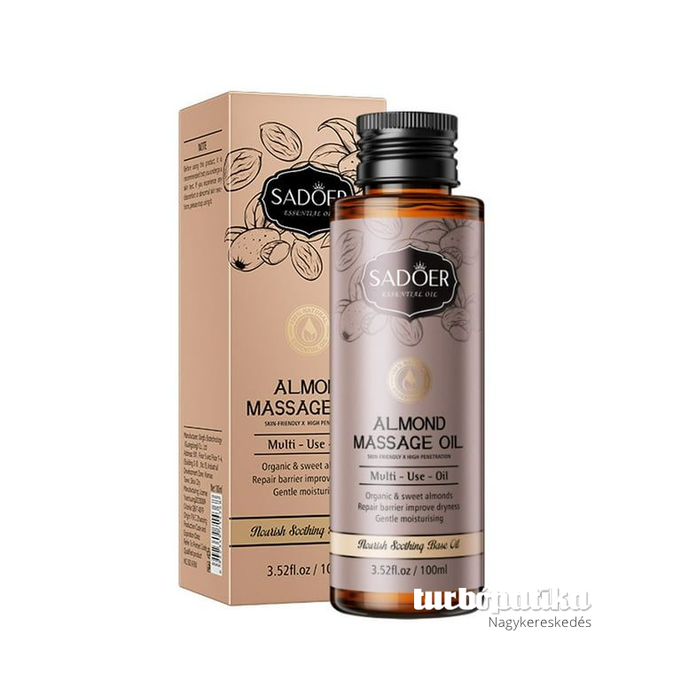 Sadoer mandulás masszázsolaj 100 ml