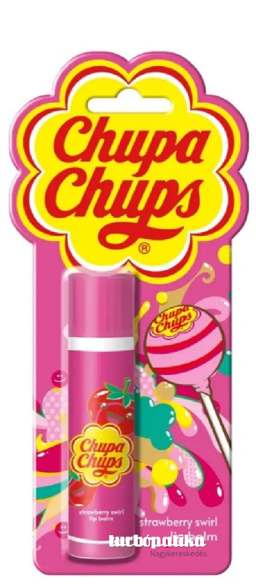 Chupa Chups ajakbalzsam 4g Juicy Strawberry