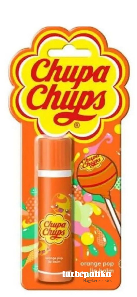 Chupa Chups ajakbalzsam 4g Juicy Orange