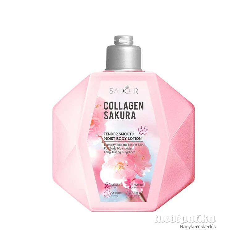 Sadoer kollagénes japáncseresznyés testápoló 300 ml