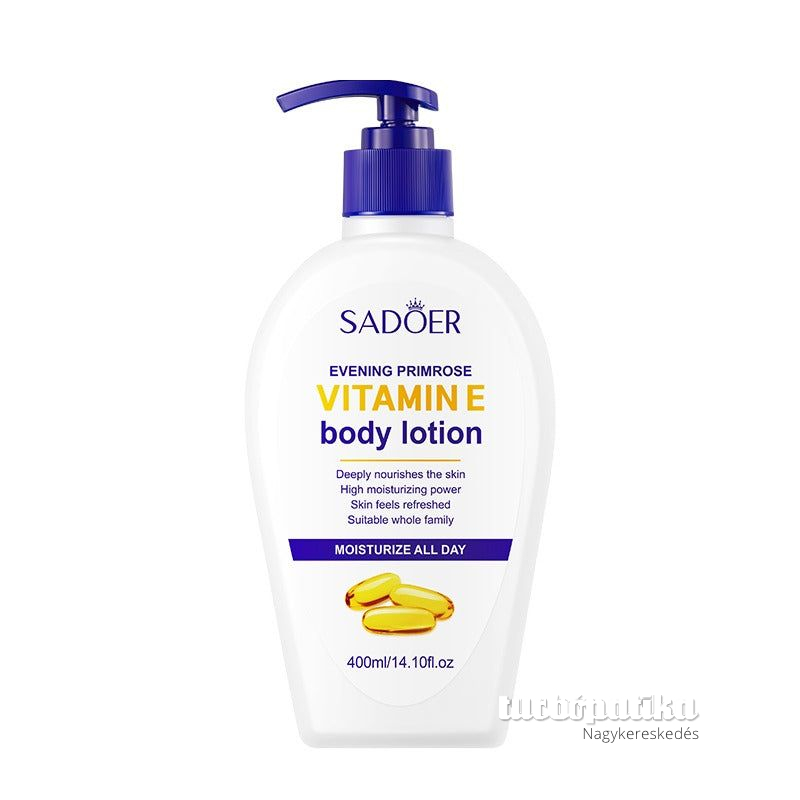 Sadoer E-vitamin ligetszépe testápoló 400 ml