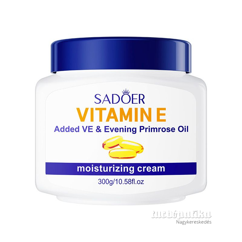 Sadoer E-vitamin ligetszépe hidratáló krém 300 ml