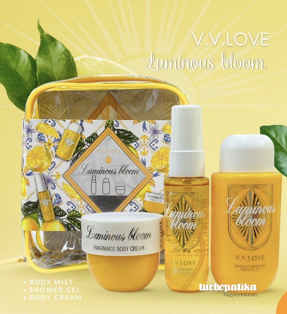 V.V. Love utazó szett 3 db-os Luminous Bloom V.V. Love utazó szett 3 db-os Luminous Bloom