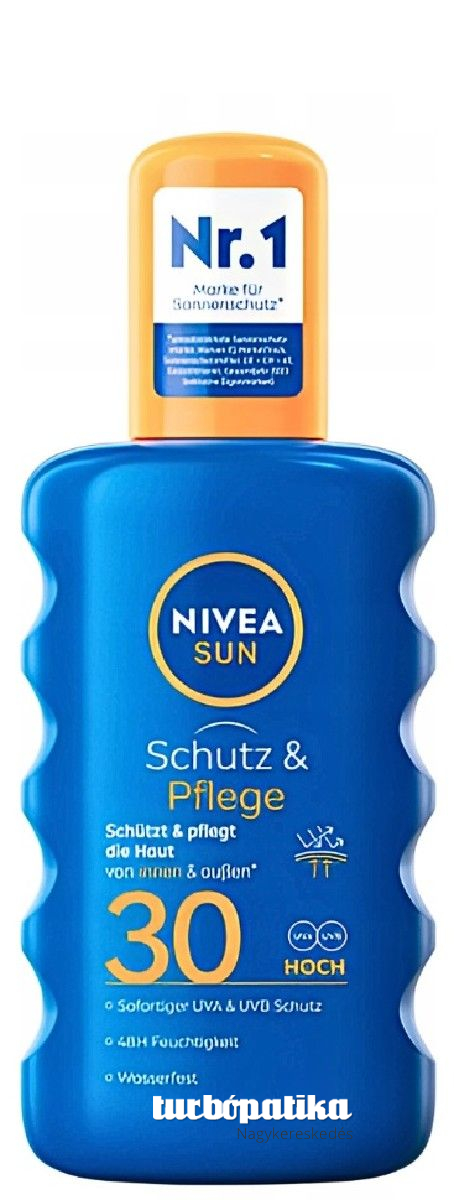 Nivea Sun naptej 200 ml Protect Care spray SPF 30