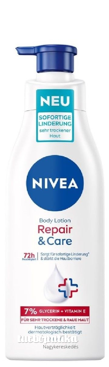 Nivea testápoló 250ml Repair and Care Pumpás
