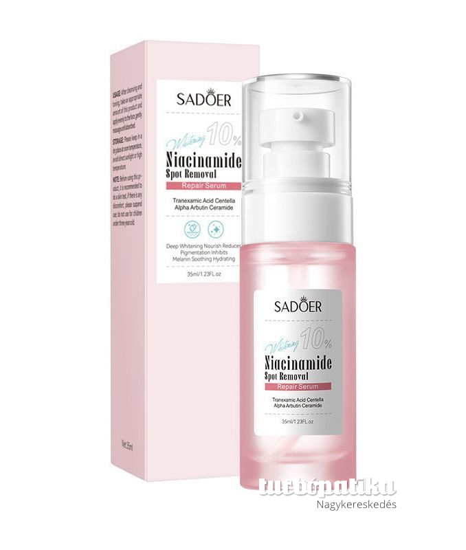 Sadoer 10% Niacinamide Folthalványító és Regeneráló tonik 100 ml SD37534 