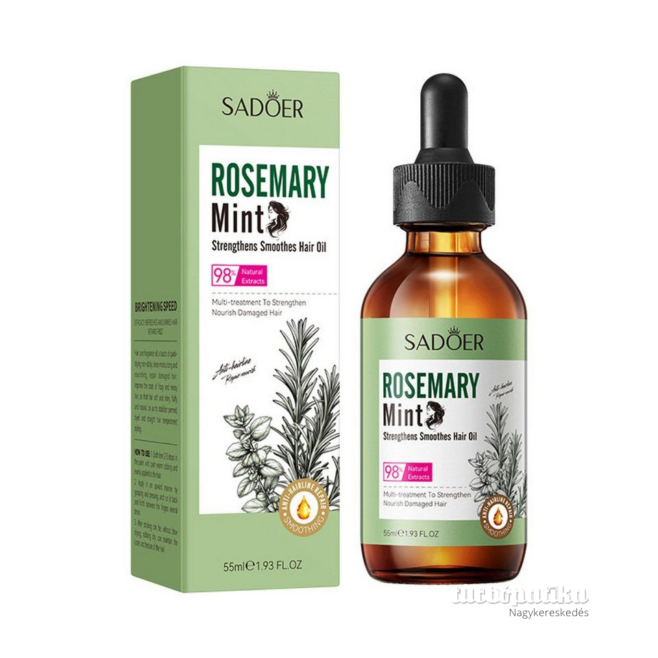 Sadoer rozmaring, menta hajolaj 55 ml