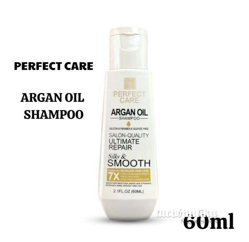 Wokali sampon argánolajjal és keratinnal 60 ml Sérült töredezett hajra 