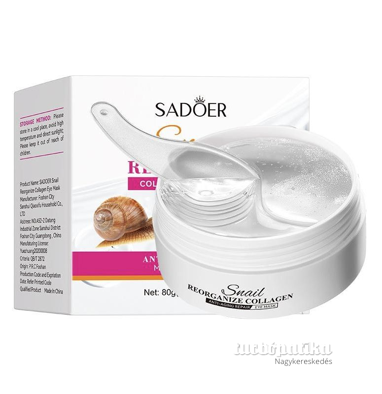 Sadoer Csiganyál Collagen szemmaszk 30 pár 80 g